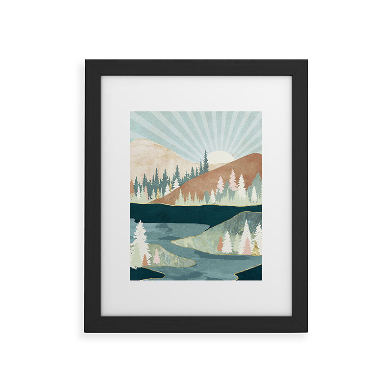 Autumn Sun Framed Art Print Gallery Image 4
