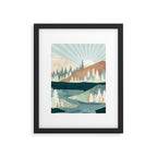 Autumn Sun Framed Art Print Gallery Image 6