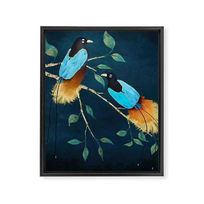 Bird of Paradise I Framed Canvas Print Gallery Image 1