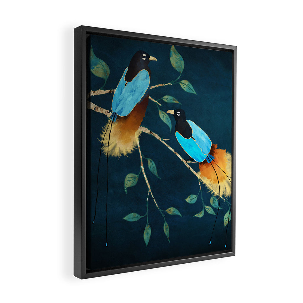 Bird of Paradise I Framed Canvas Print Gallery Image 2