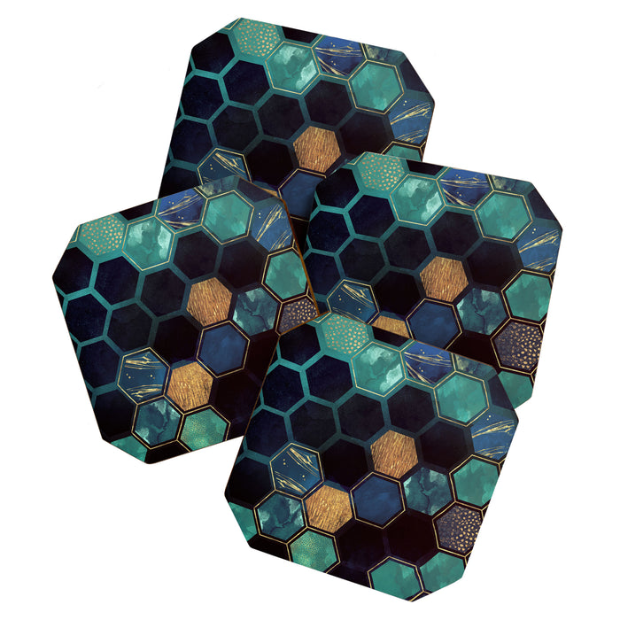 Blue & Gold Coaster Gallery Image 1