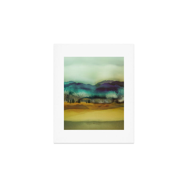 Blue Mountain Art Print