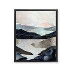 Blue Mountain Lake Framed Canvas Print Gallery Image 8