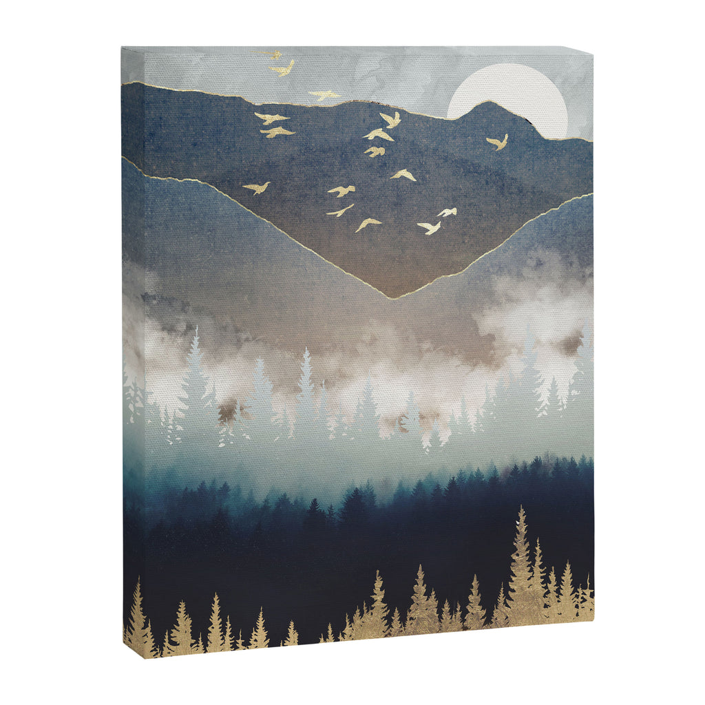 Blue Mountain Mist Canvas Print Gallery Image 8
