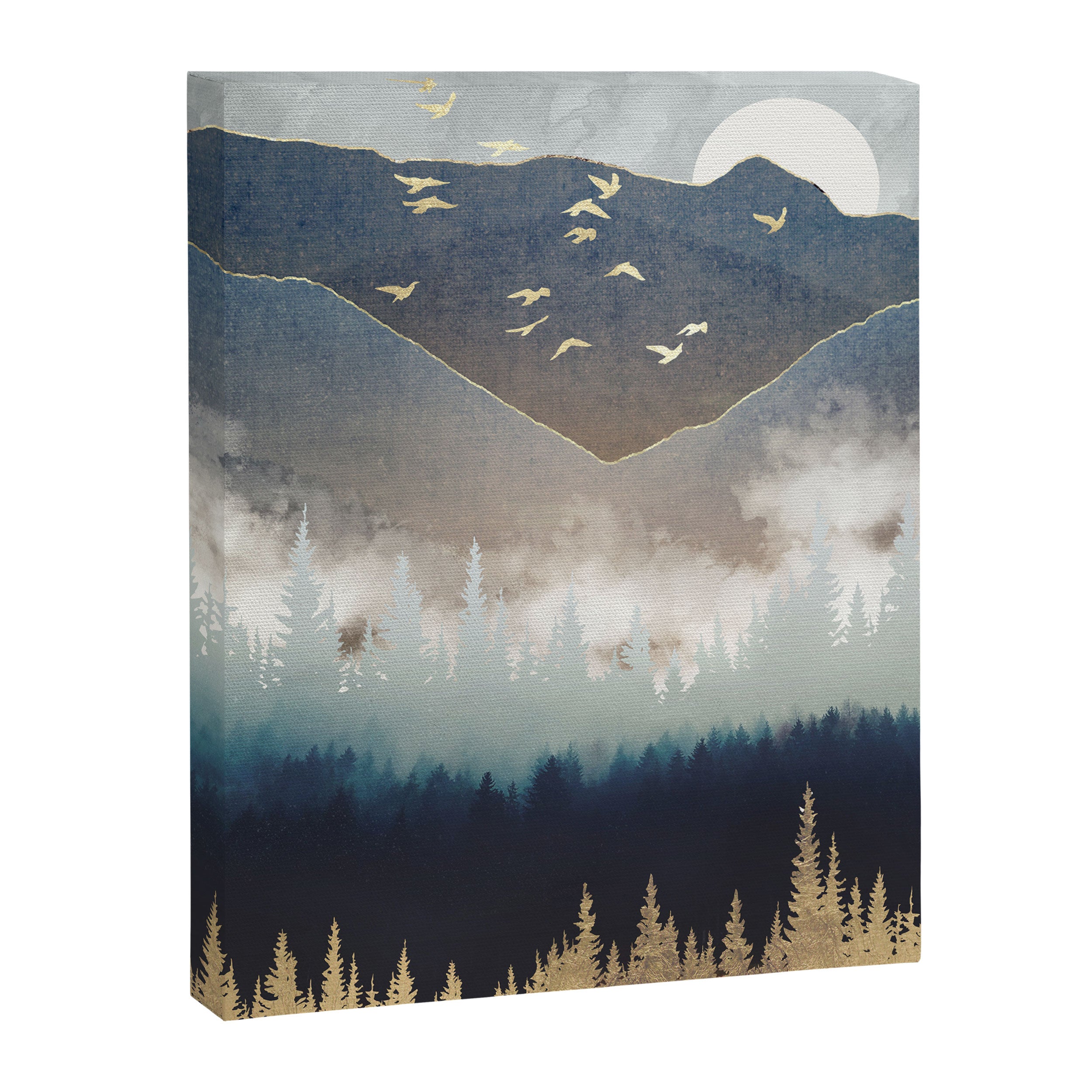 Blue Mountain Mist Canvas Print Gallery Image 8