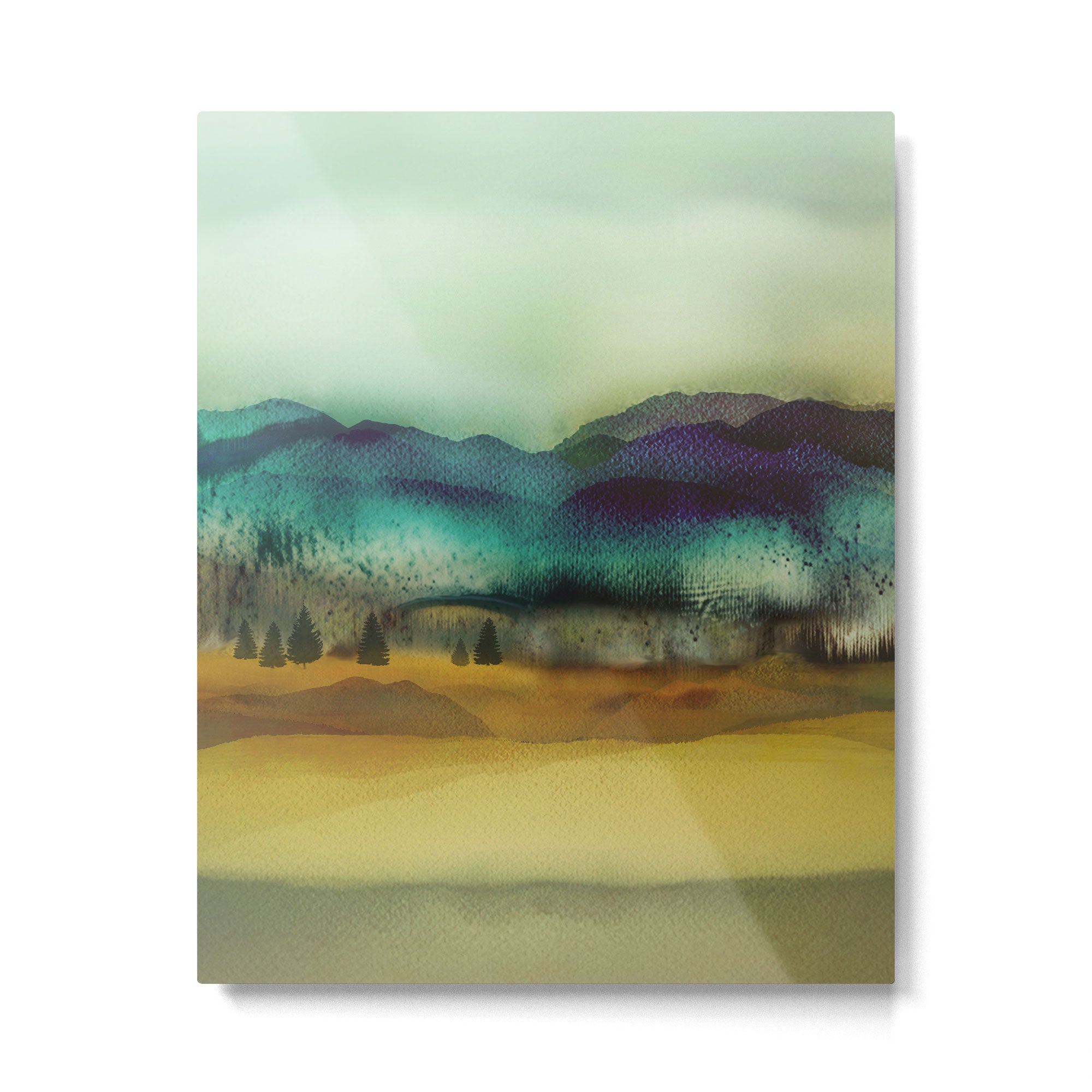 Blue Mountain Metal Print Gallery Image 6