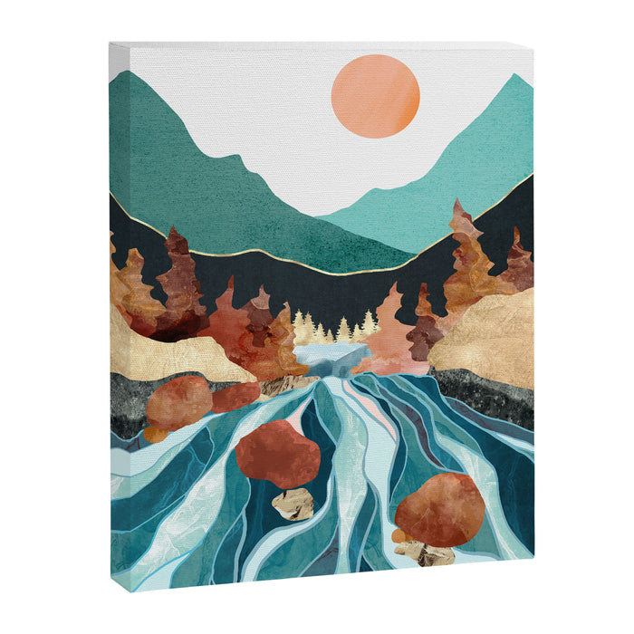Blue River Canvas Print Gallery Image 1