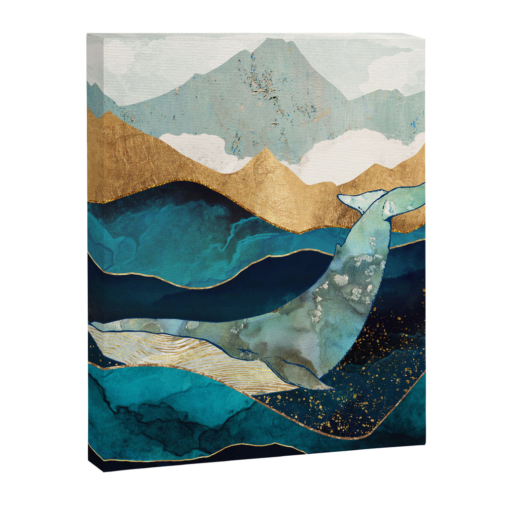 Blue Whale Canvas Print Gallery Image 8