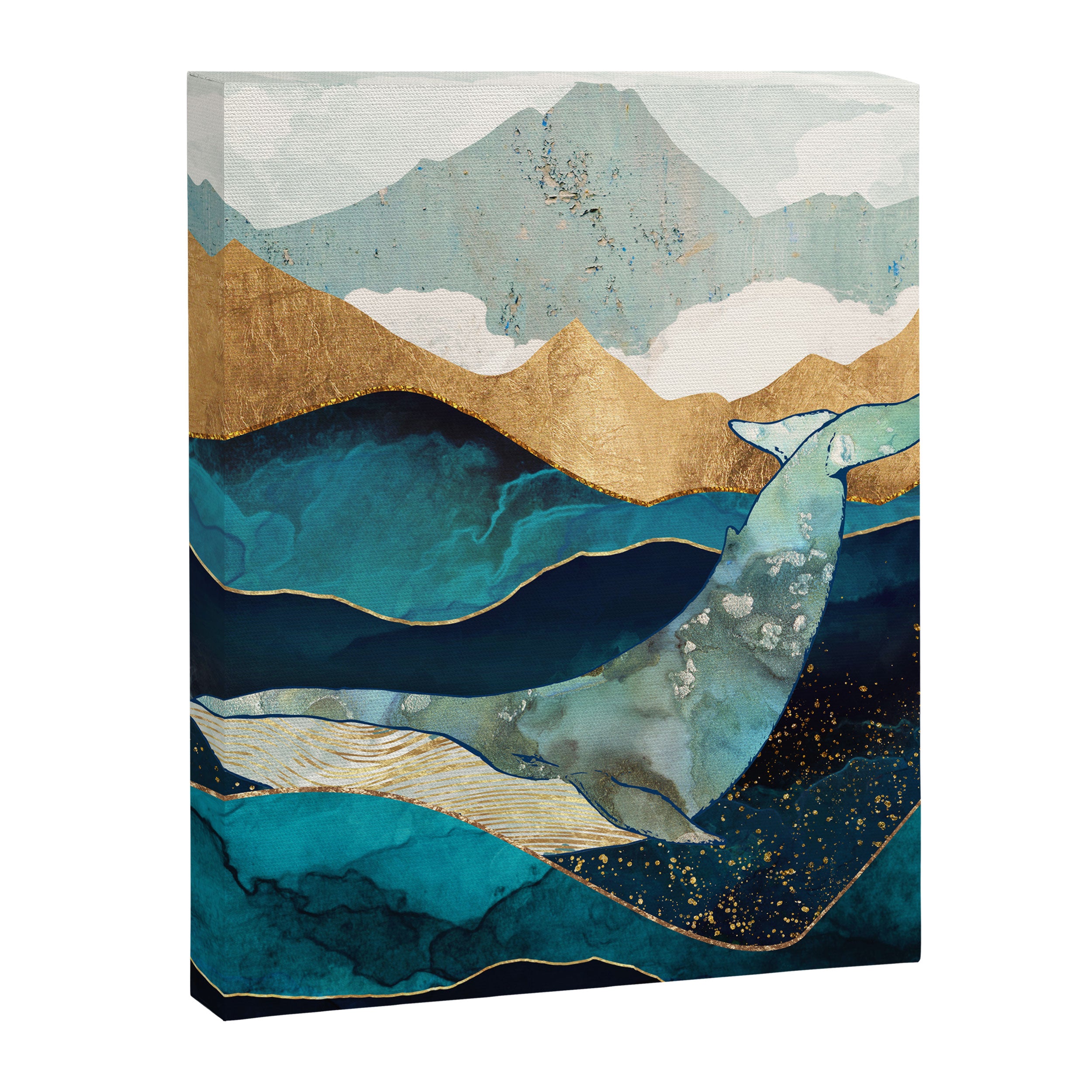 Blue Whale Canvas Print Gallery Image 8