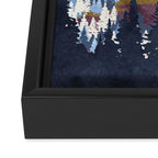 Blueberry Sky Framed Canvas Print Gallery Image 3