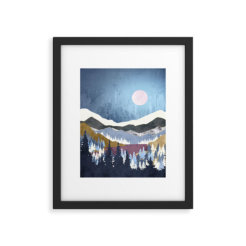 Blueberry Sky Framed Art Print Gallery Image 6