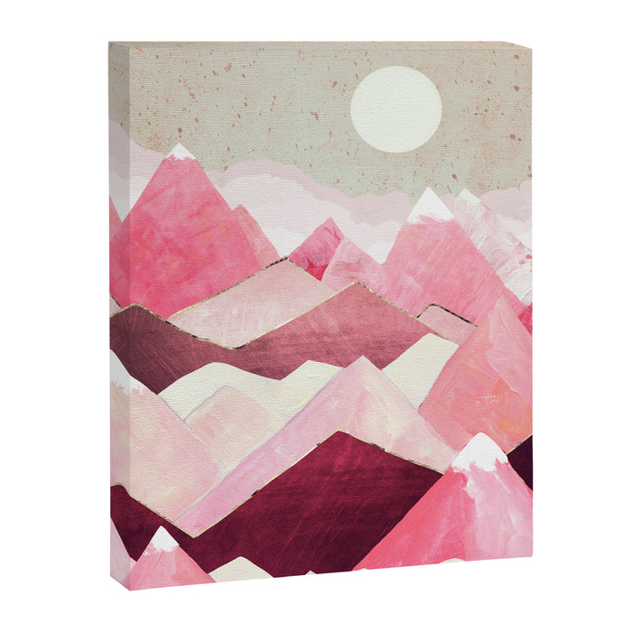 Blush Berry Peaks Canvas Print Gallery Image 1