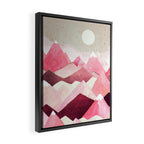 Blush Berry Peaks Framed Canvas Print Gallery Image 2
