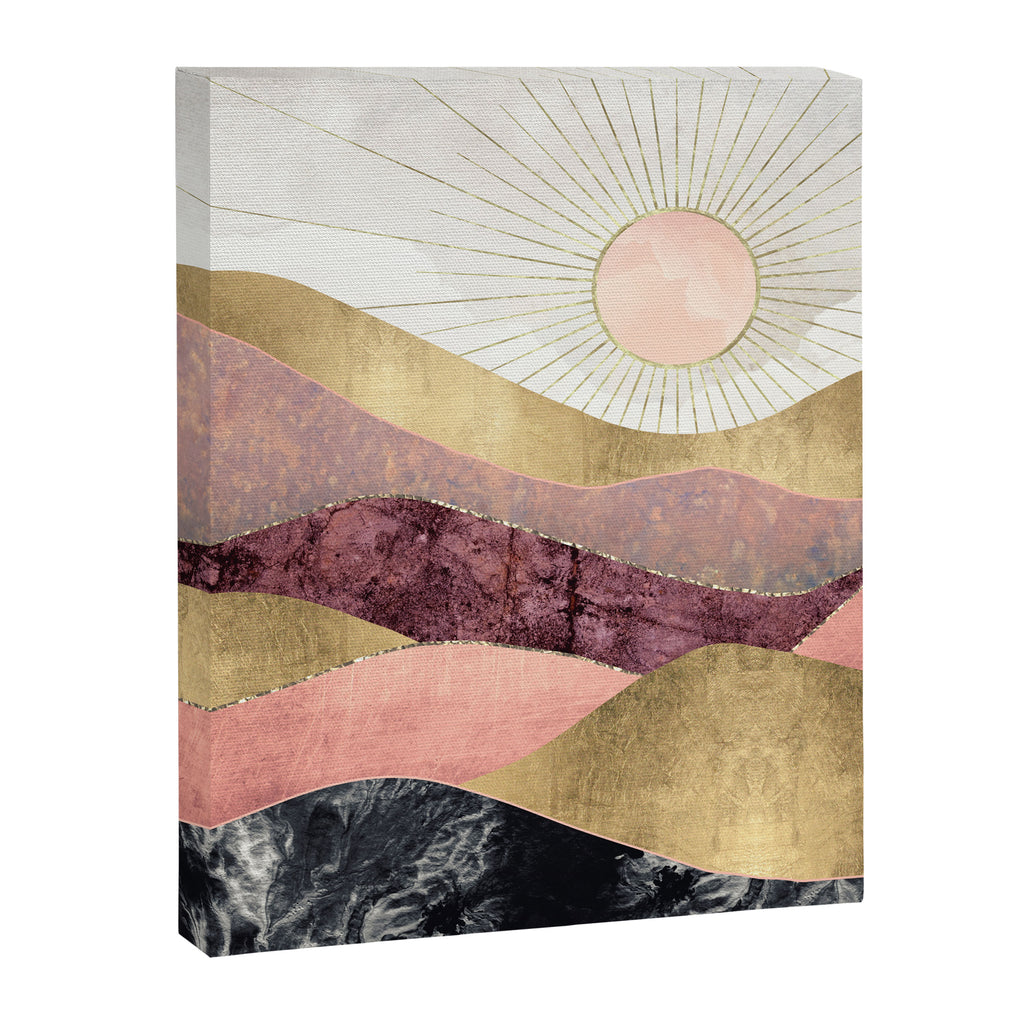 Blush Sun Canvas Print Gallery Image 8