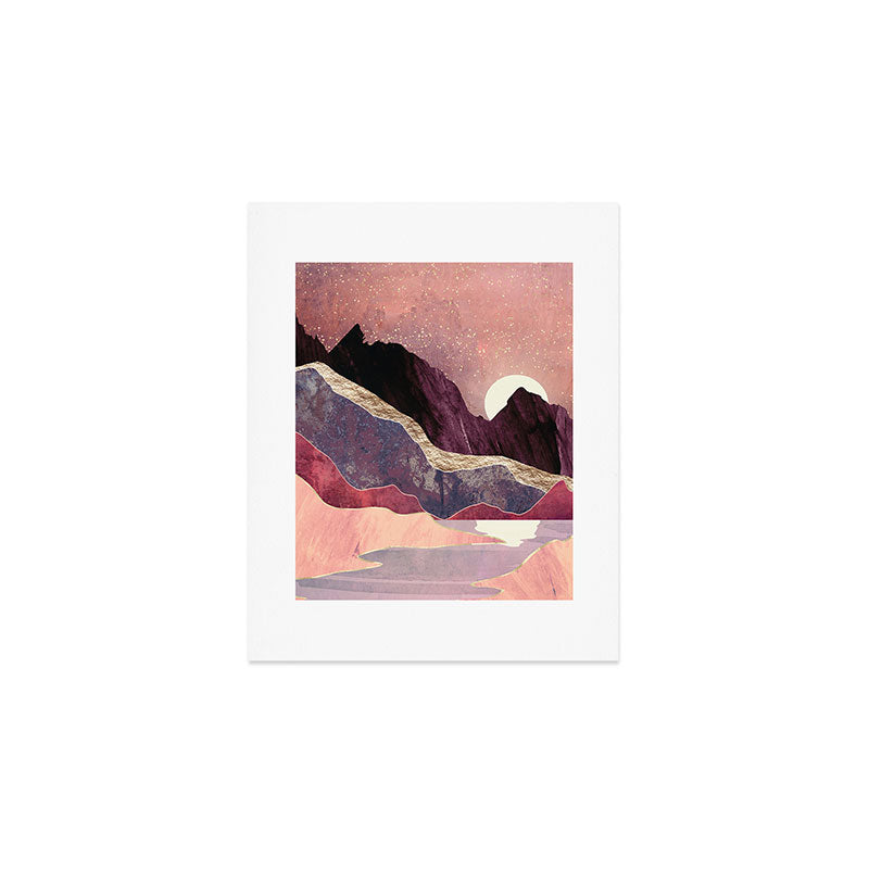 Blush Vista Art Print Gallery Image 1
