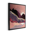 Blush Vista Framed Canvas Print Gallery Image 2