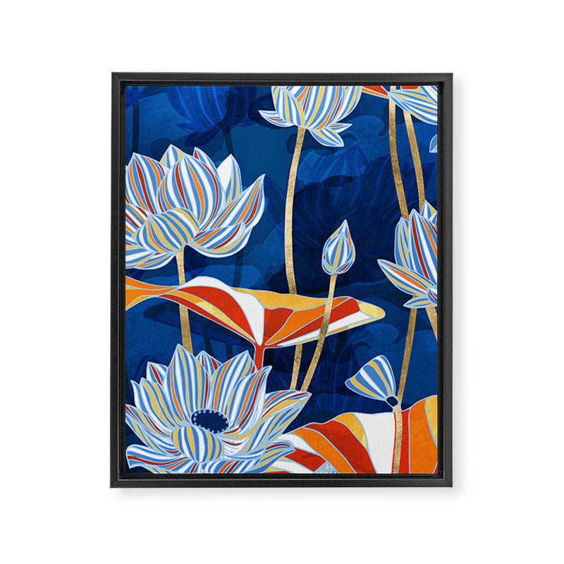Bold Botanical Framed Canvas Print Gallery Image 8