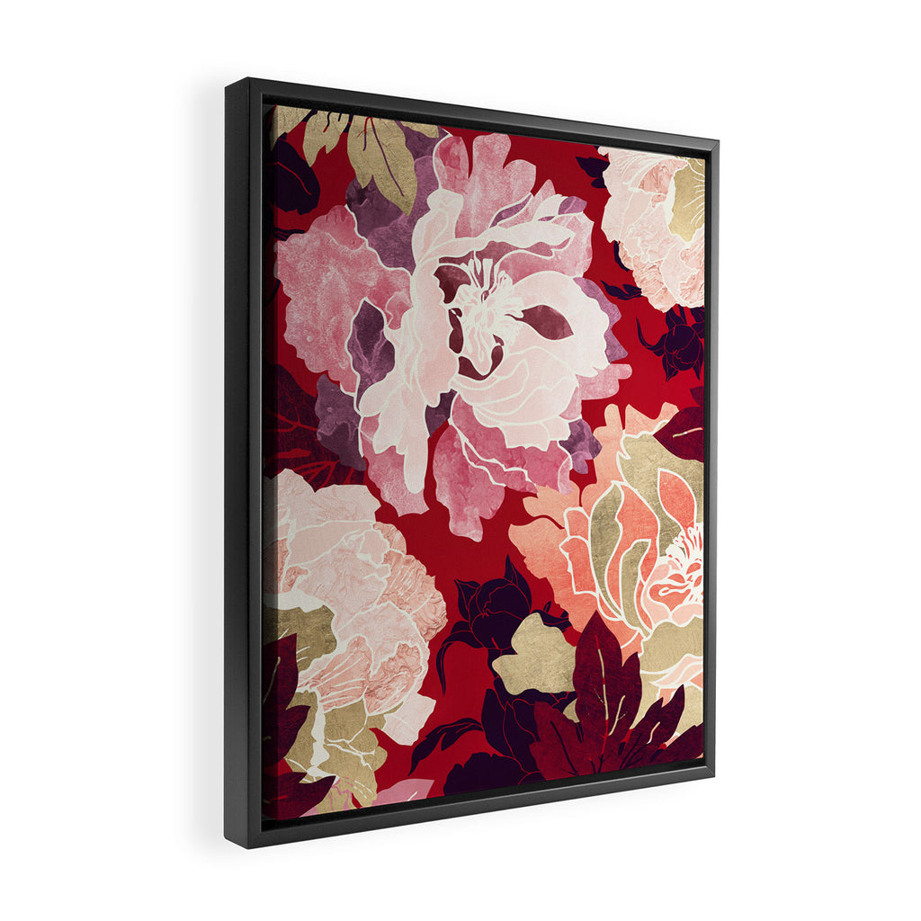 Bold Botanical II Framed Canvas Print Gallery Image 2