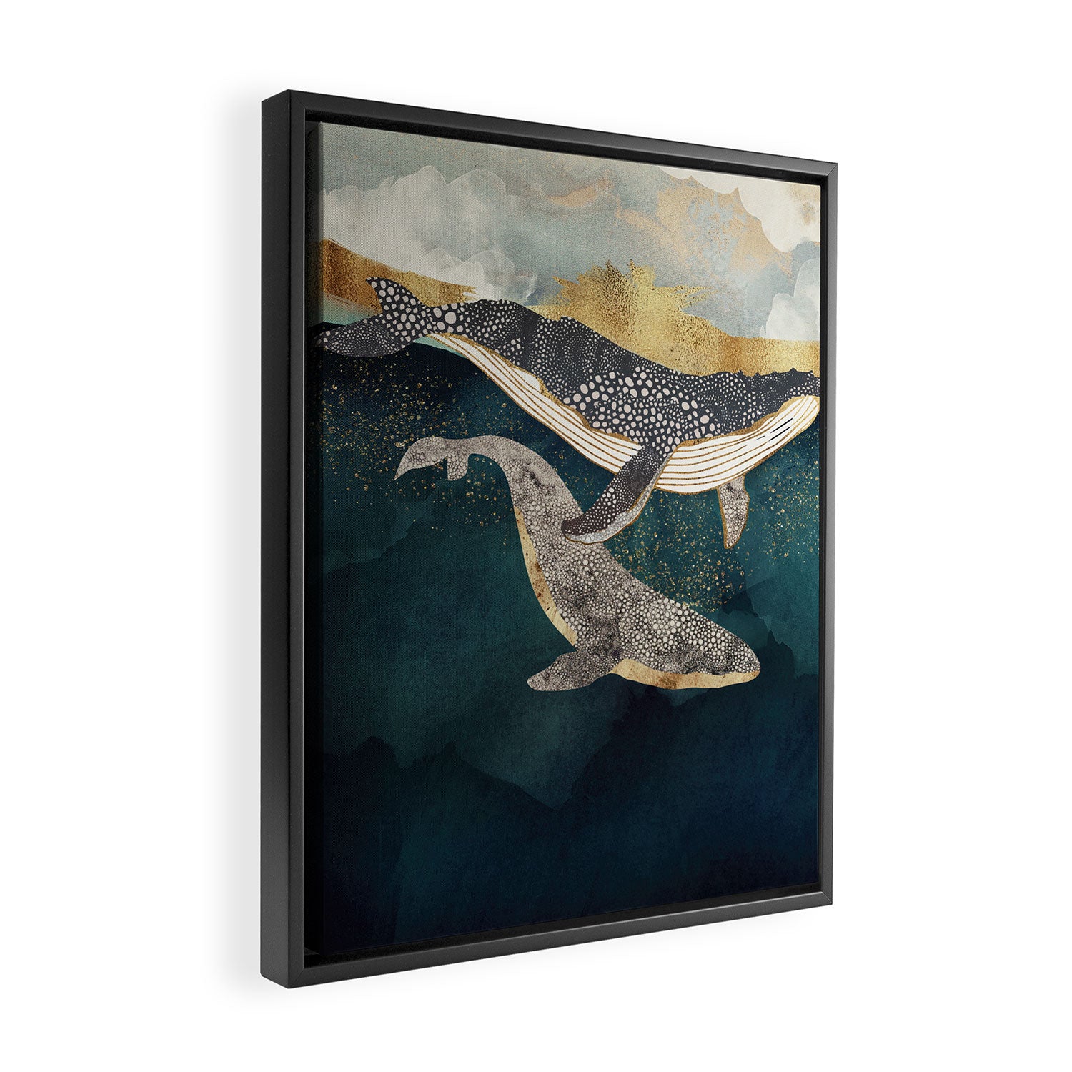 Bond II Framed Canvas Print Gallery Image 2