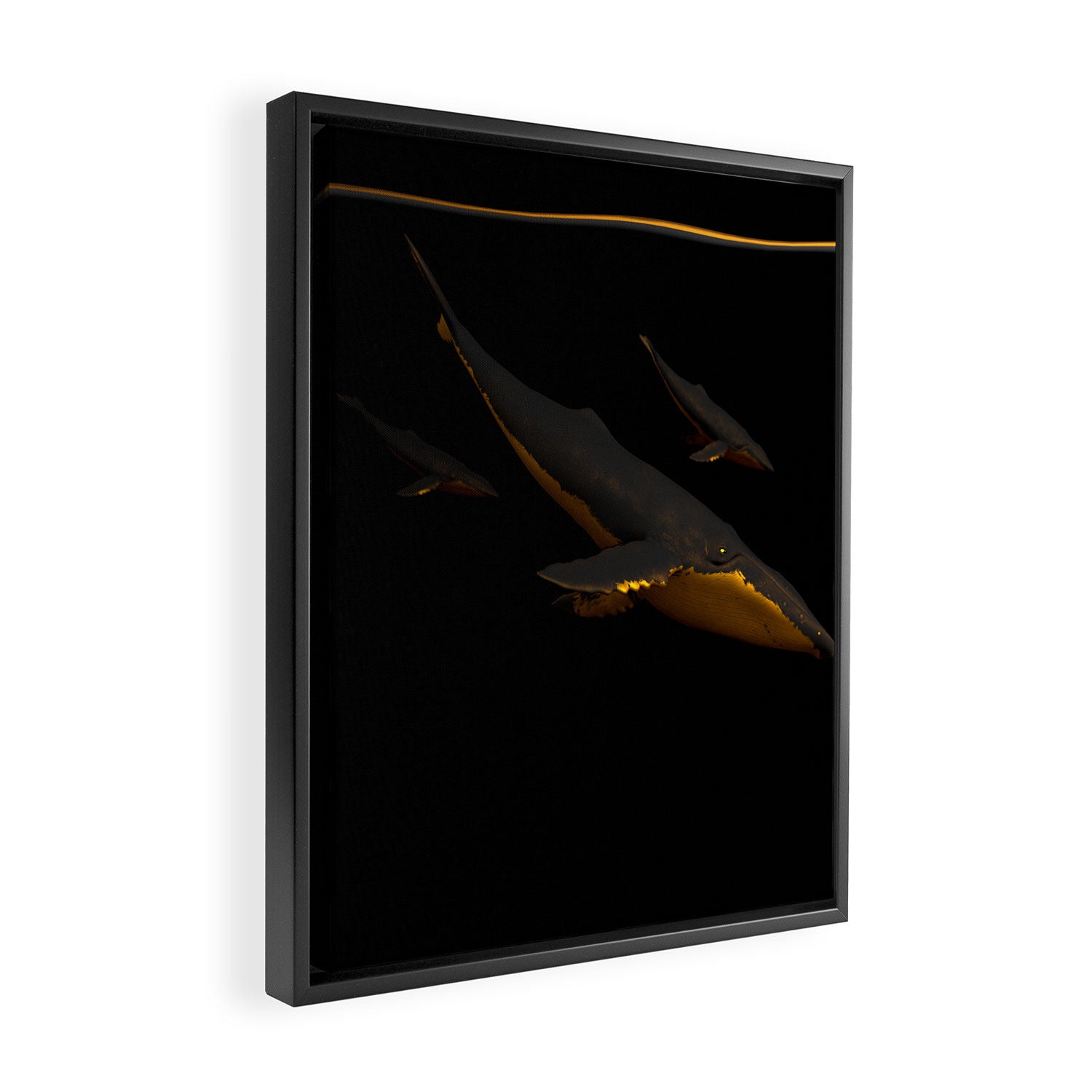 Bond III Framed Canvas Print Gallery Image 2