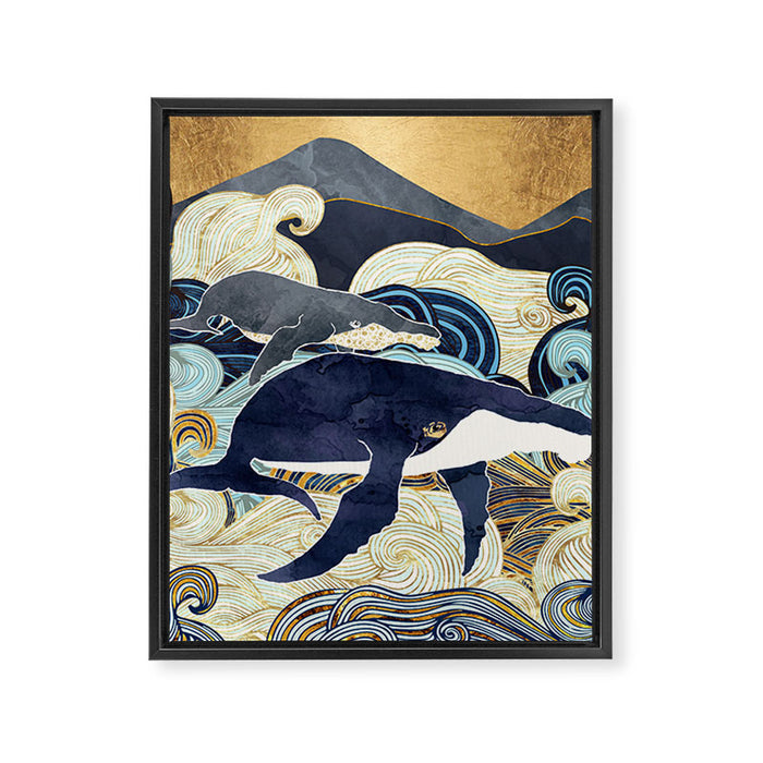Bond IV Framed Canvas Print Gallery Image 1
