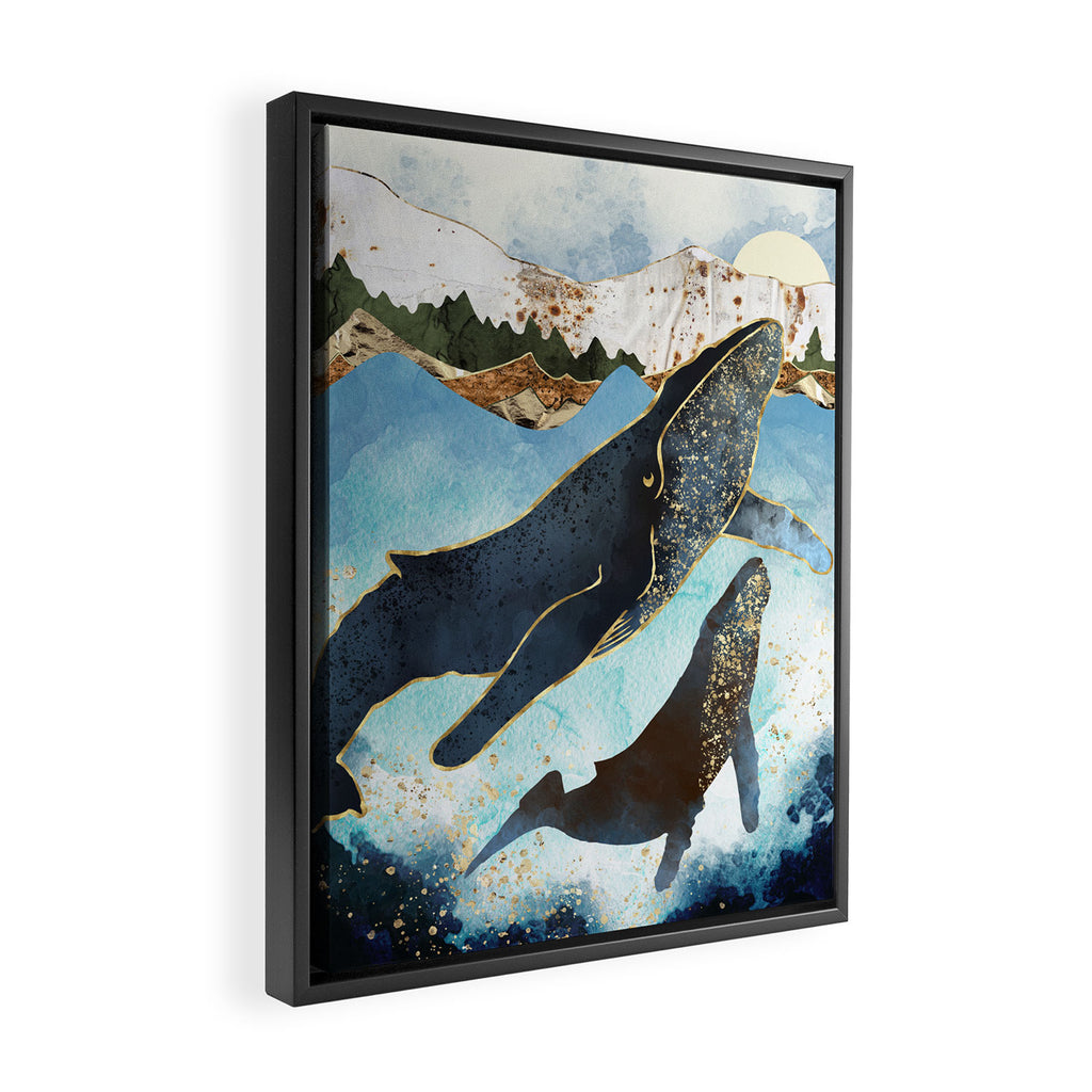 Bond V Framed Canvas Print Gallery Image 2