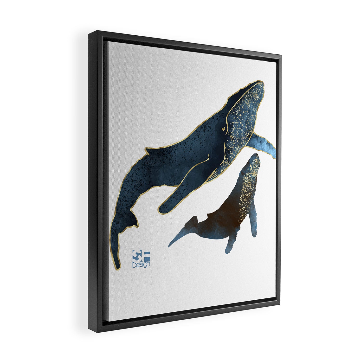 Bond V-Custom Framed Canvas Print Gallery Image 2