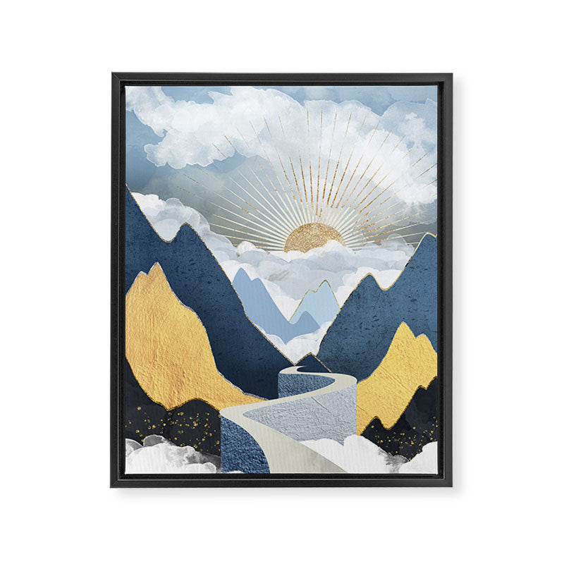 Bright Future II Framed Canvas Print Gallery Image 8