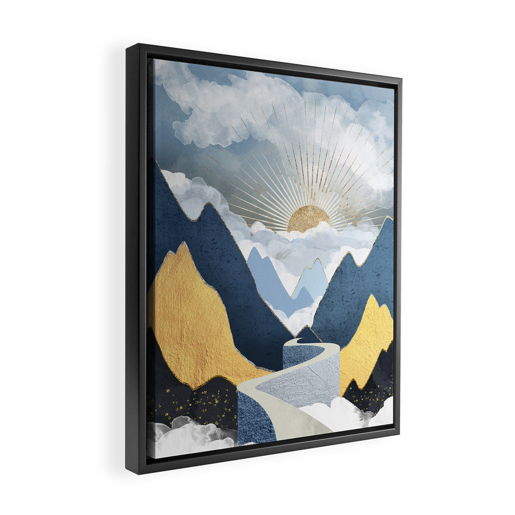 Bright Future II Framed Canvas Print Gallery Image 2