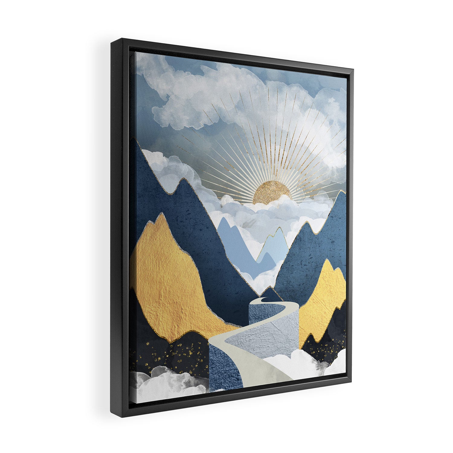 Bright Future II Framed Canvas Print Gallery Image 2