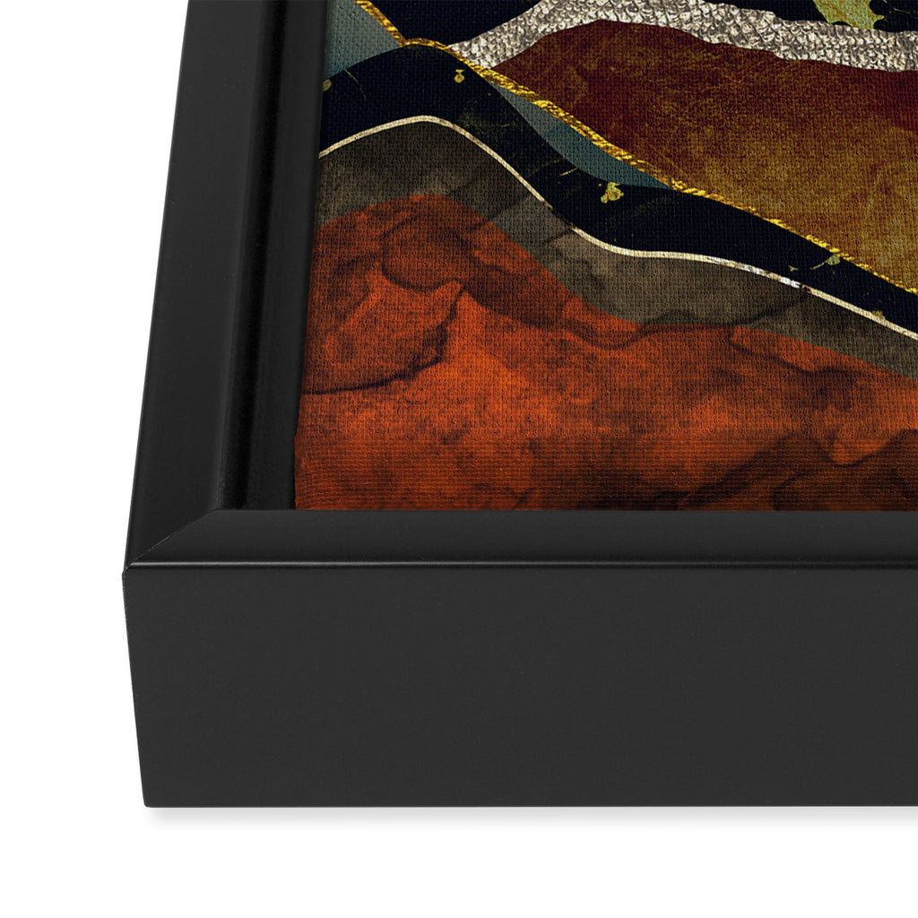 Bronze Night Framed Canvas Print Gallery Image 3