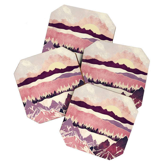 Burgundy Hills Coaster Gallery Image 1