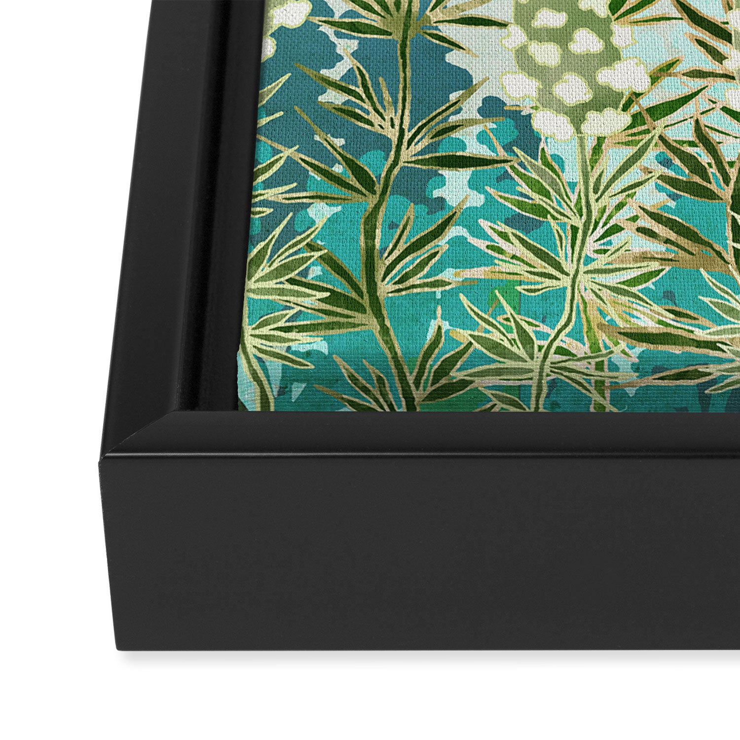 Butterfly Garden Framed Canvas Print Gallery Image 3