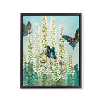 Butterfly Garden Framed Canvas Print Gallery Image 8