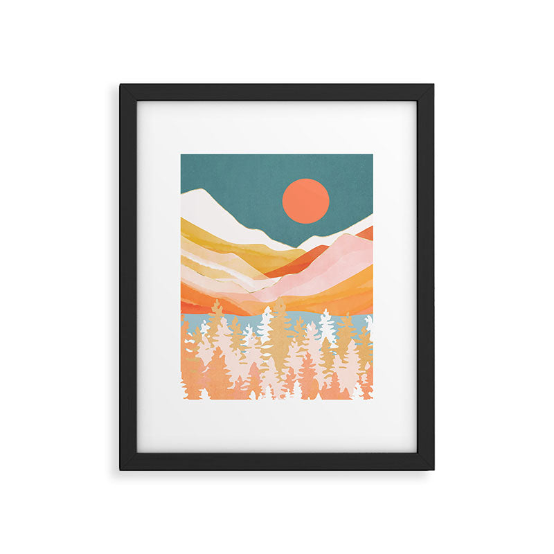 Citrus Mountains Framed Art Print Gallery Image 6