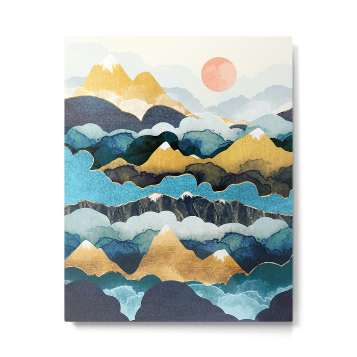 Cloud Peaks Metal Print Gallery Image 1