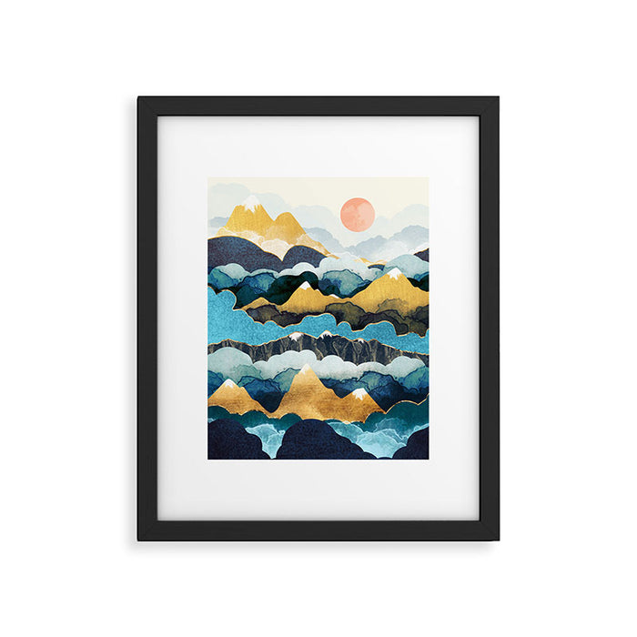 Cloud Peaks Framed Art Print Gallery Image 1