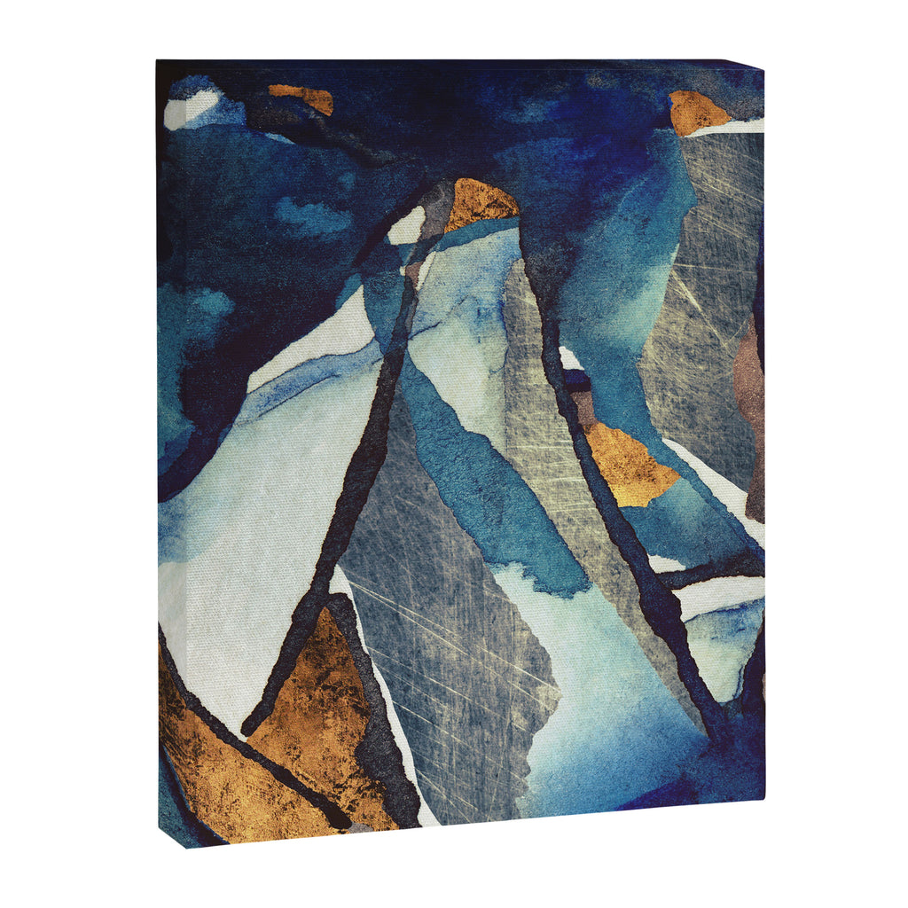 Cobalt Abstract Canvas Print Gallery Image 8
