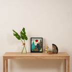 Color Peaks Framed Canvas Print Gallery Image 4