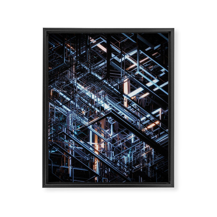 Connections I Framed Canvas Print Gallery Image 1