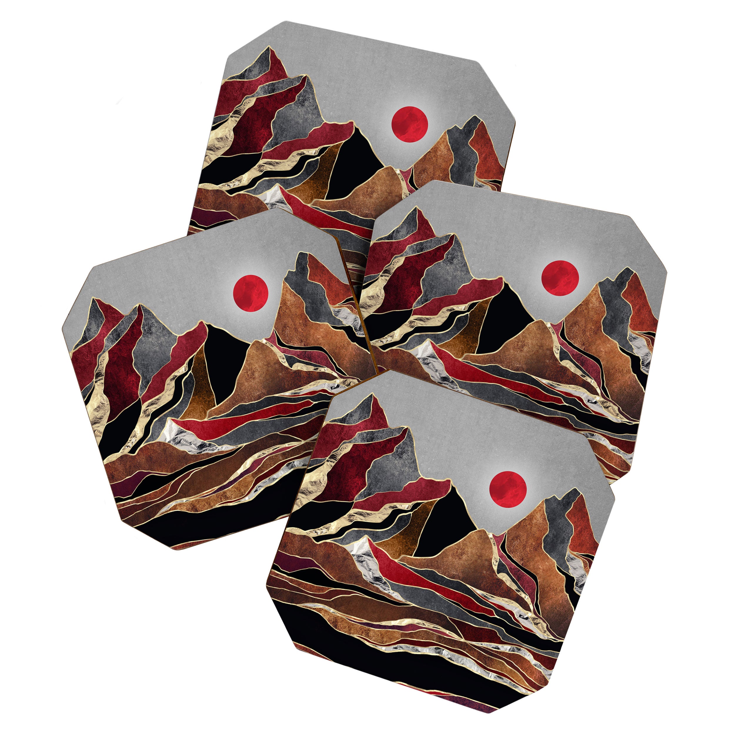 Copper Vista Custom Coaster Gallery Image 1