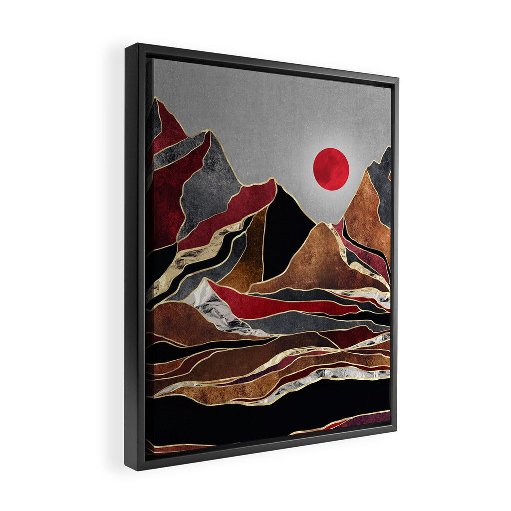 Copper Vista Custom Framed Canvas Print Gallery Image 2