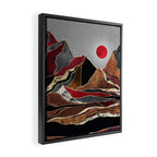 Copper Vista Custom Framed Canvas Print Gallery Image 2