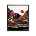 Copper Vista Framed Canvas Print Gallery Image 8