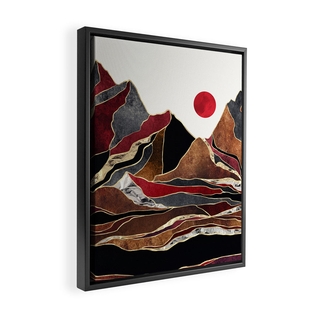 Copper Vista Framed Canvas Print Gallery Image 2