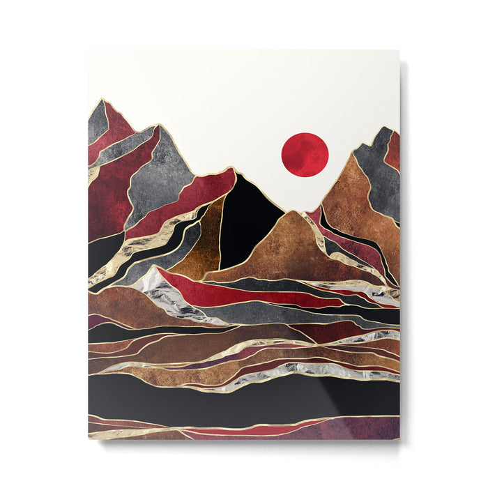 Copper Vista Metal Print Gallery Image 1