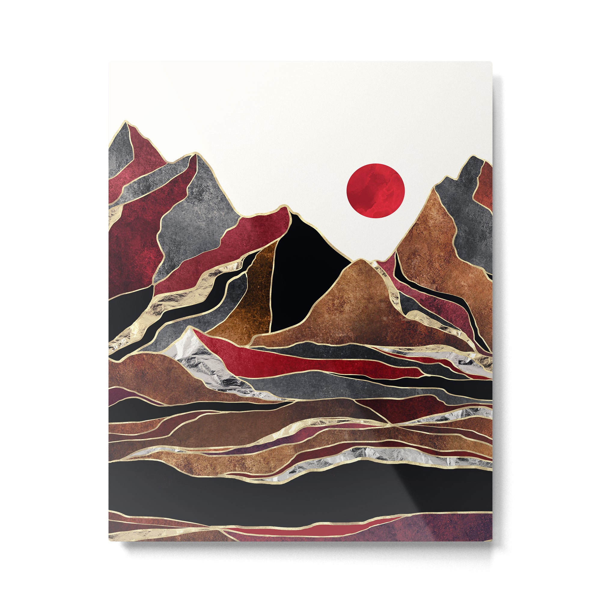Copper Vista Metal Print Gallery Image 6