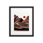 Copper Vista Framed Art Print Gallery Image 6