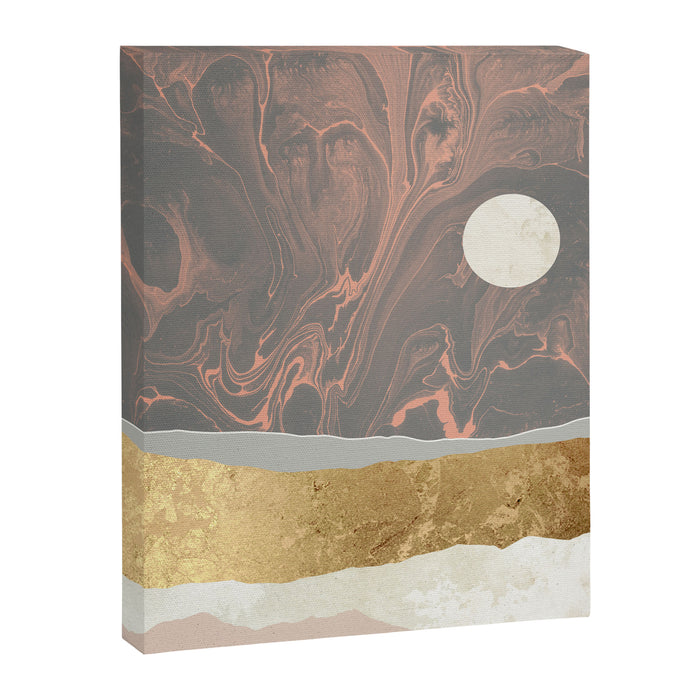 Coral Sky Canvas Print Gallery Image 1