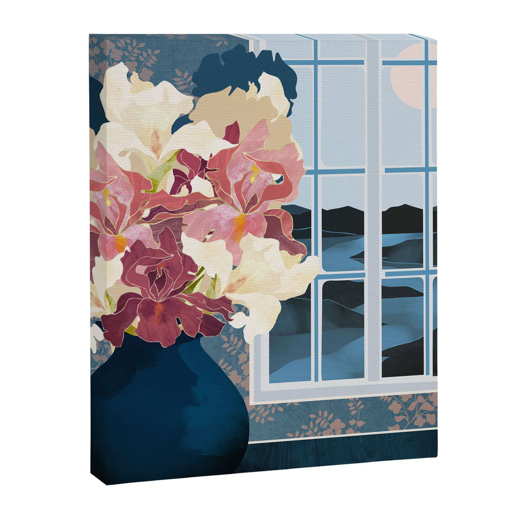 Cottage Iris View Canvas Print Gallery Image 8